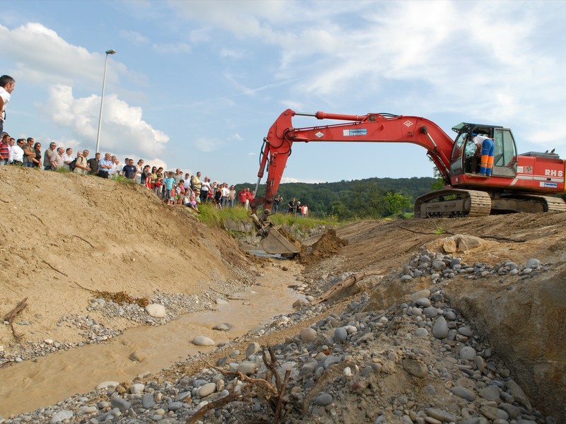 Erstes Wasser – neuer Bach